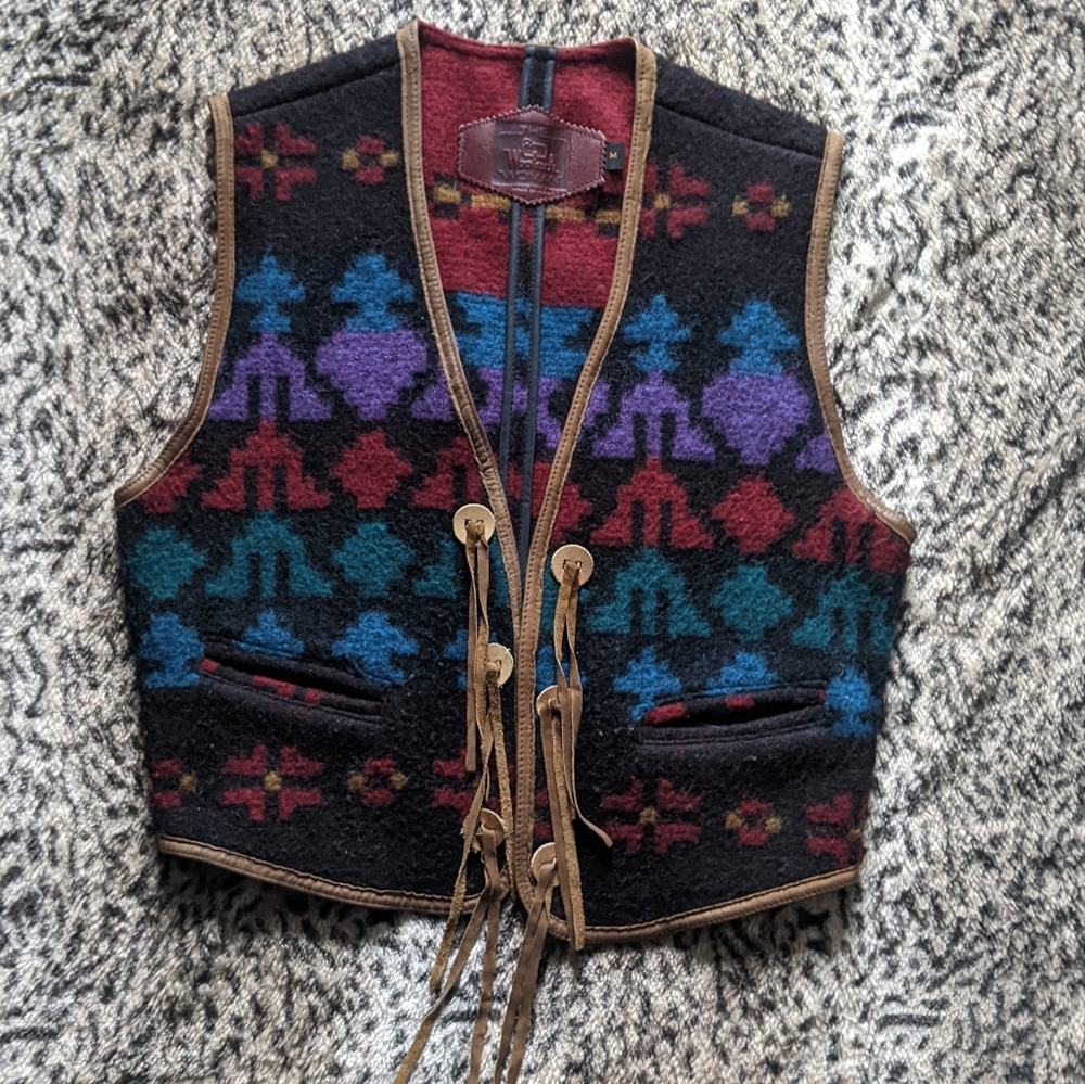 Vintage wool vest - Picture 1 of 7